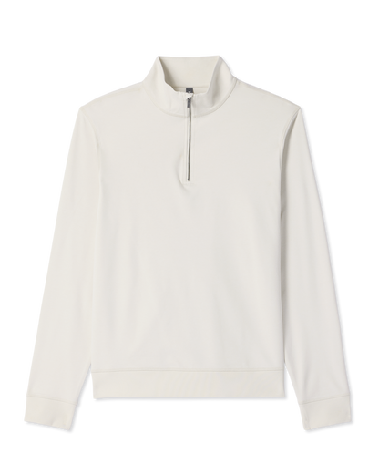 Vuori Coronado Half Zip Men's Ivory Heather Pullover