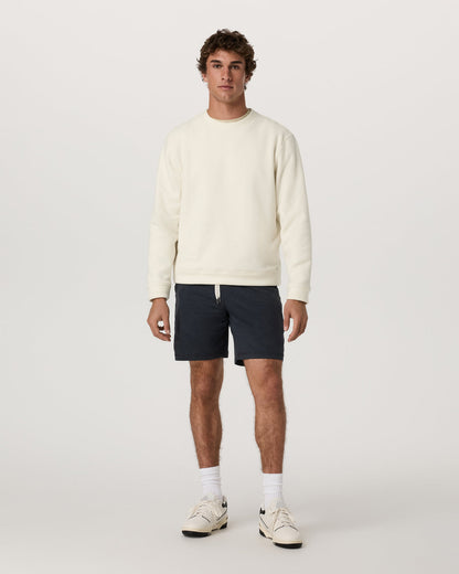Vuori Beach Fleece Crew Men's Bone Heather Crewneck