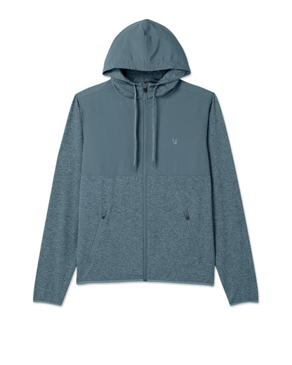 Vuori Sunday Element Jacket Men's Blue Sea Heather Jacket