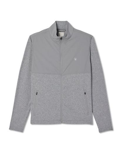 Vuori Sunday Element Track Jacket Men's Grey Heather