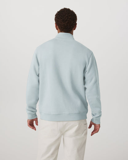 Vuori Seaside 1/2 Zip Classic Men's Blue Haze Pullover