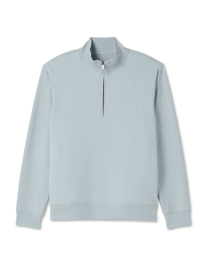 Vuori Seaside 1/2 Zip Classic Men's Blue Haze Pullover