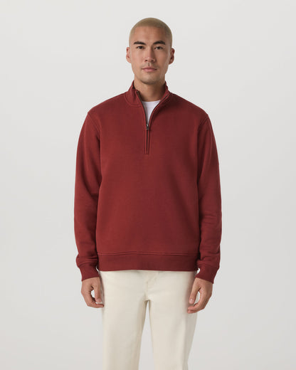 Vuori Seaside 1/2 Zip Classic Men's Spiced Apple Pullover