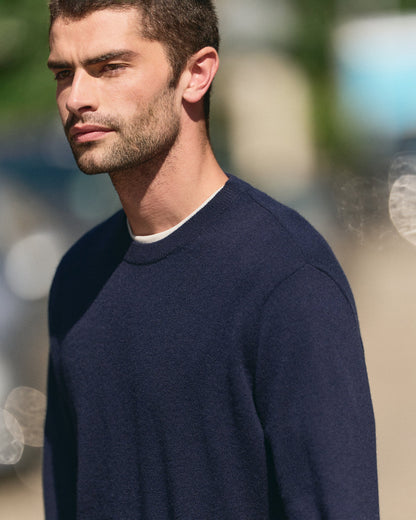 Vuori Berik Cashmere Sweater Men's Sweater in Ink