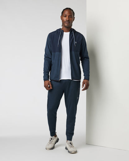 Vuori Sunday Element Jacket Men's Ink Blue Running Jacket