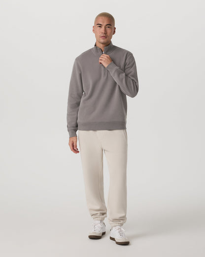 Vuori Seaside 1/2 Zip Classic Men's Cavern Grey Pullover