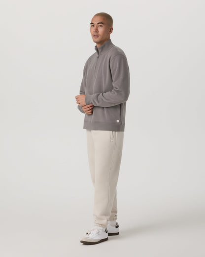 Vuori Seaside 1/2 Zip Classic Men's Cavern Grey Pullover
