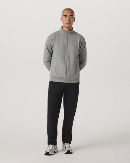 Vuori Coronado Novelty Full Zip Men's Driftwood Heather Jacket