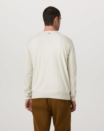 Vuori Fluent Sweater Men's Winter Grey Cashmere Sweater