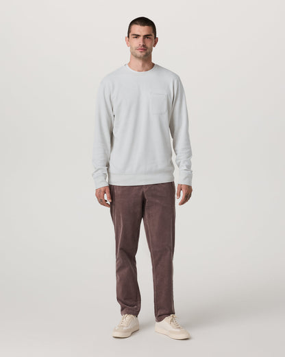Vuori Jeffreys Crew 2.0 Men's Winter Grey Heather Pullover