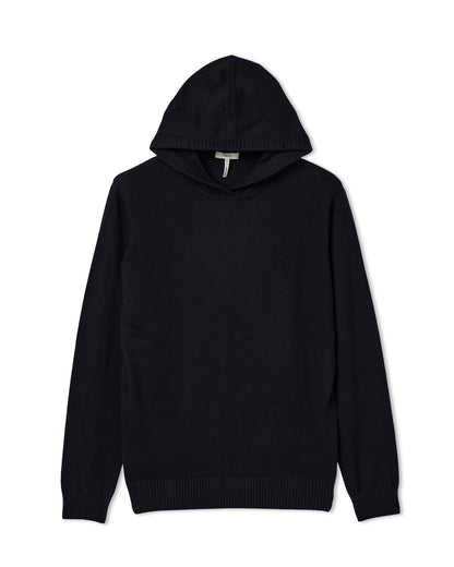 Vuori Fluent Sweater Hoodie Black Cotton Cashmere Hoodie