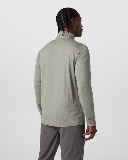 Vuori Ease Performance Half Zip 2.0 Laurel Heather