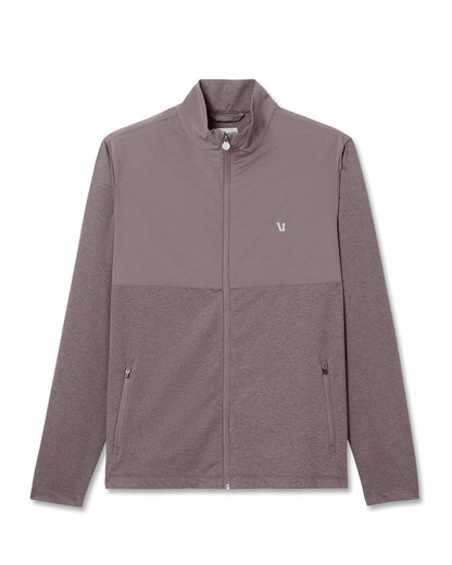 Vuori Men's Sunday Element Track Jacket Huckleberry Heather