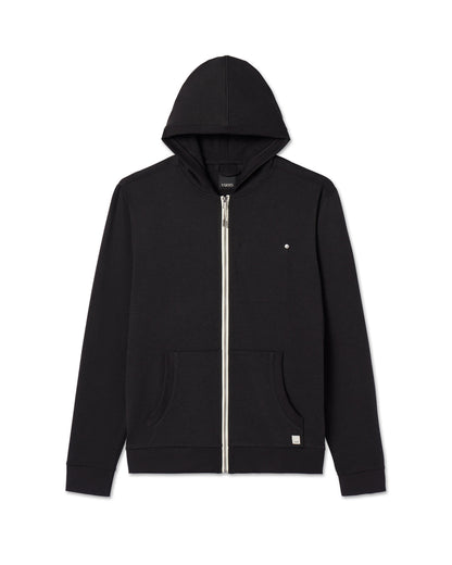 Vuori Coronado Hoodie Men's Black Zip Up Hoodie