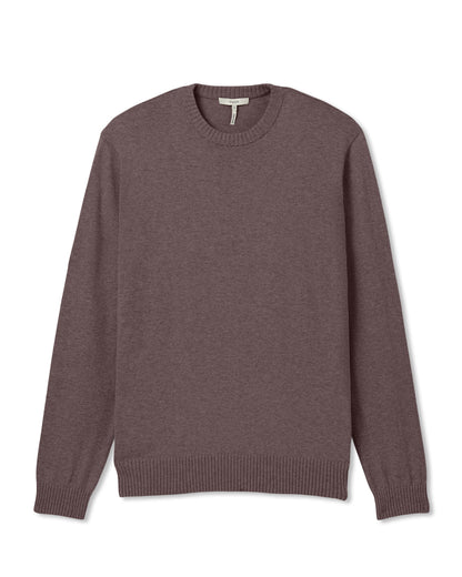Vuori Fluent Sweater Men's Huckleberry Cashmere Sweater