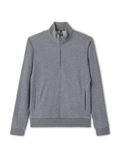 Vuori Cypress 1/4 Zip 2.0 Heather Grey
