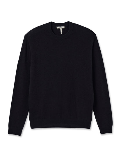Vuori Berik Cashmere Sweater Men's Black Crewneck Sweater