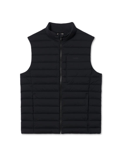 Vuori Steadfast Insulated Vest Men's Black Down Vest