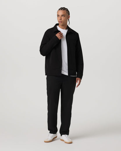 Vuori Nomad Insulated Shirt Jacket Men's Black Jacket