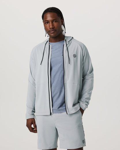 Vuori Elevate Kore Jacket Men's Sea Fog Fitness Jacket