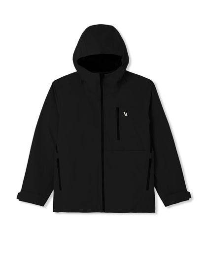 Vuori Taika Snow Shell Men's Black Ski/Board Jacket for Winter