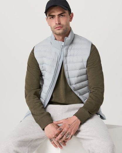 Vuori Steadfast Insulated Vest Men's Sea Fog Vest