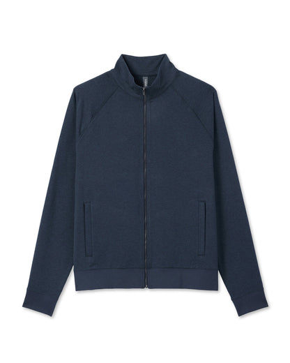 Vuori Coronado Novelty Full Zip Men's Midnight Jacket