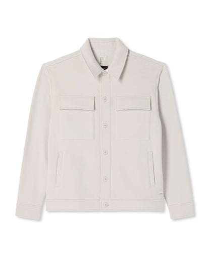 Vuori Seaside Shirt Jacket Men's Salt Lifestyle Jacket
