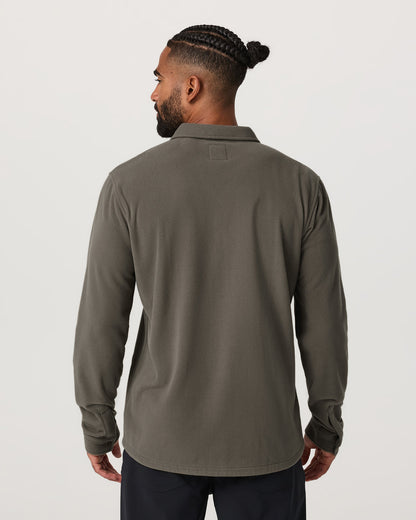 Vuori Aspen Shirt Jacket Men's Root Fleece Shirt Jacket