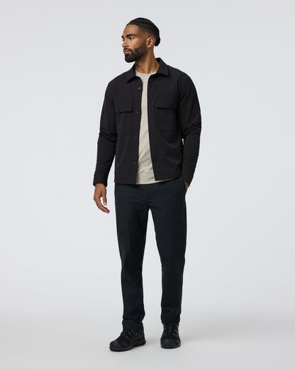 Vuori Lawson Tech Shirt Jacket Black