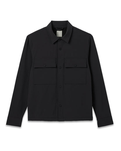 Vuori Lawson Tech Shirt Jacket Black