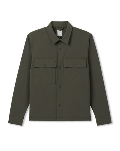 Vuori Lawson Tech Shirt Jacket Oregano