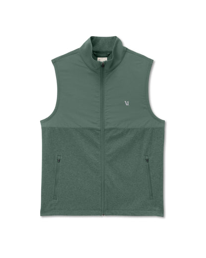 Vuori Sunday Element Vest Men's Agate Green Heather Vest