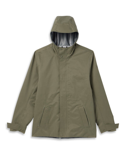 Vuori Tuuli Rain Jacket Men's Dark Metal Waterproof Jacket