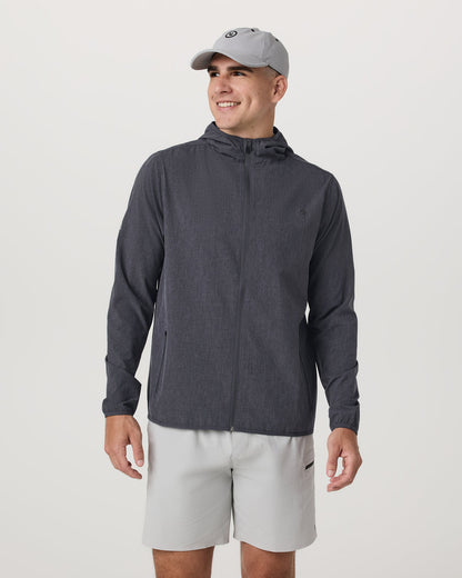Vuori Outdoor Trainer Shell Men's Moonlight Hooded Jacket