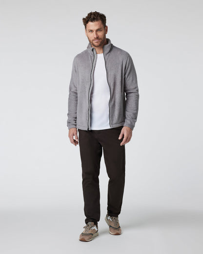 Vuori Fairfield Full Zip Jacket Shiitake Fleece Jacket