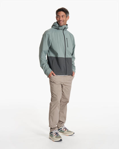 Vuori Oahu Rain Jacket Men's Stormy Lightweight Jacket