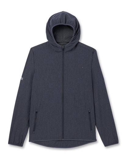 Vuori Outdoor Trainer Shell Dark Pewter Linen Texture