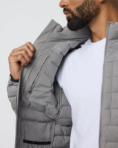 Vuori Steadfast Insulated Full Zip Jacket Shiitake