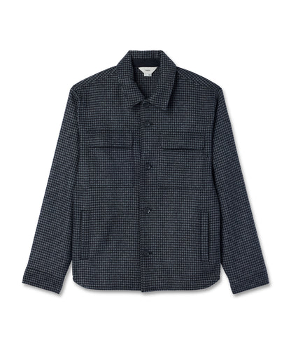 Vuori Ridge Natural Shirt Jacket Men's Grey Button-Up Jacket
