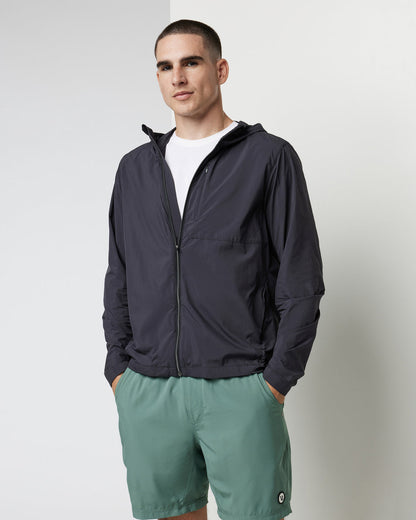 Vuori Ronan Packable Jacket Black Water Repellent Jacket