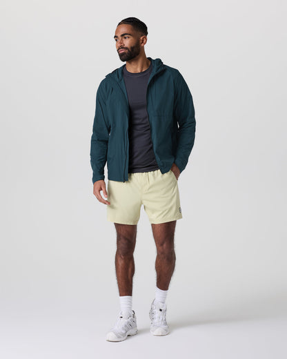 Vuori Ronan Packable Jacket Deep Sea French Terry Shirt