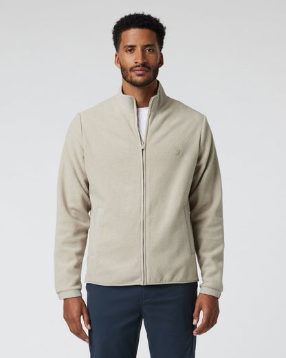 Vuori Aspen Full Zip Jacket Toast Fleece Jacket