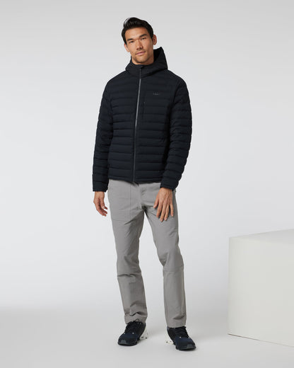 Vuori Steadfast Full Zip Hooded Jacket Black
