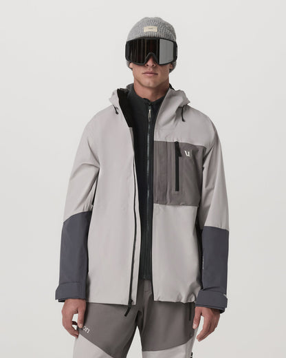 Vuori Taika Snow Shell Men's Amethyst Grey Ski/Board Jacket