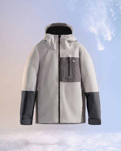 Vuori Taika Snow Shell Men's Amethyst Grey Ski/Board Jacket