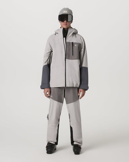 Vuori Taika Snow Shell Men's Amethyst Grey Ski/Board Jacket
