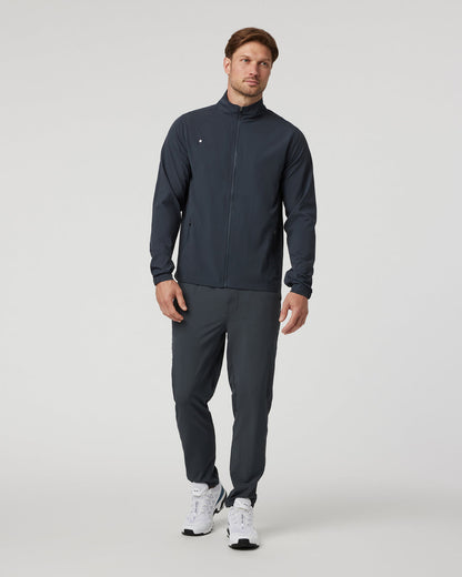 Vuori Venture Track Jacket Men's Navy Workout Jacket