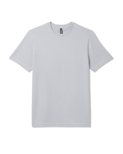 Vuori Short Sleeve Ponto Performance Tee Platinum Heather