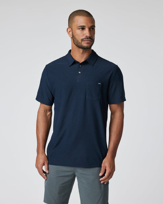 Vuori Ace Polo Men's Ink Performance Polo